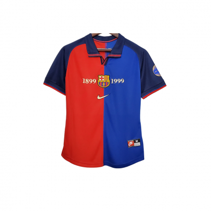 FC Barcelona 1999 Retro Local 100th Aniversario