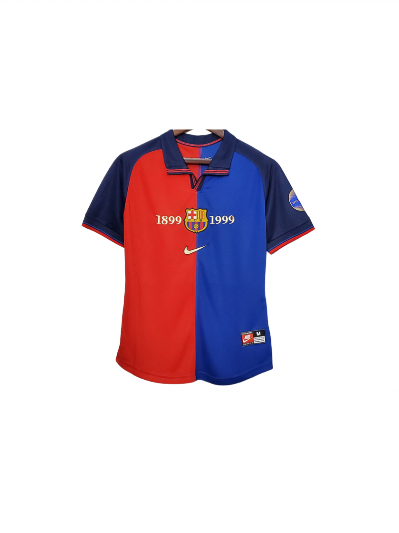 FC Barcelona 1999 Retro Local 100th Aniversario