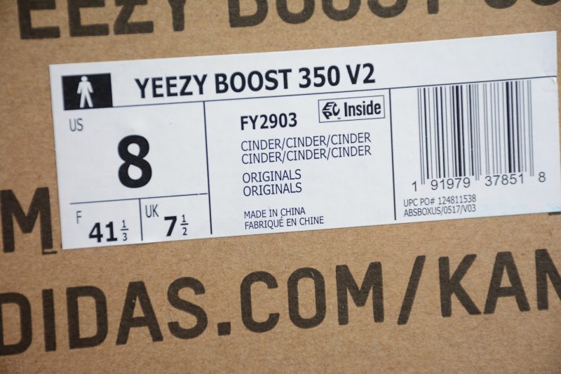 Adidas Yeezy 350 V2 Cinder - Imagen 9