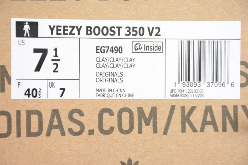 Adidas Yeezy 350 V2 Clay - Imagen 9