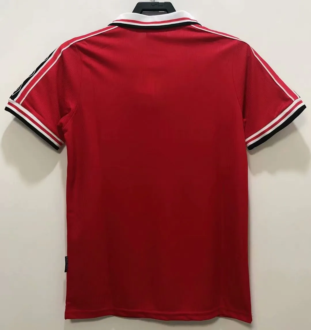 1998-1999 Manchester United Retro Local - Imagen 2