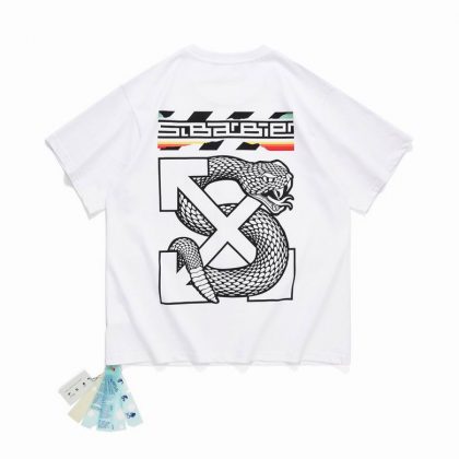 Camiseta Off-White Oversize Sal Barbier Blanca