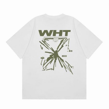Camiseta Off-White Oversize Street Style Blanca