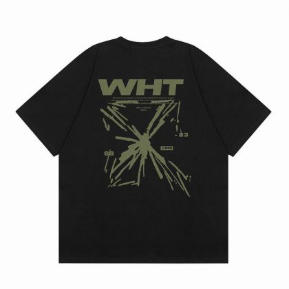 Camiseta Off-White Oversize Street Style Negra