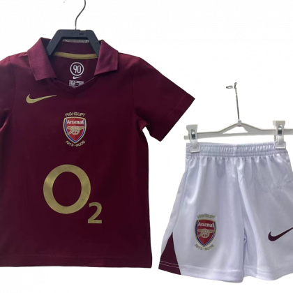 Arsenal FC 2005-06 Primera Equipación Versión Niño