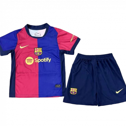 FC Barcelona 24-25 Primera Equipación Versión Niño