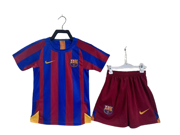 FC Barcelona 2005-06 Primera Equipación Versión Niño