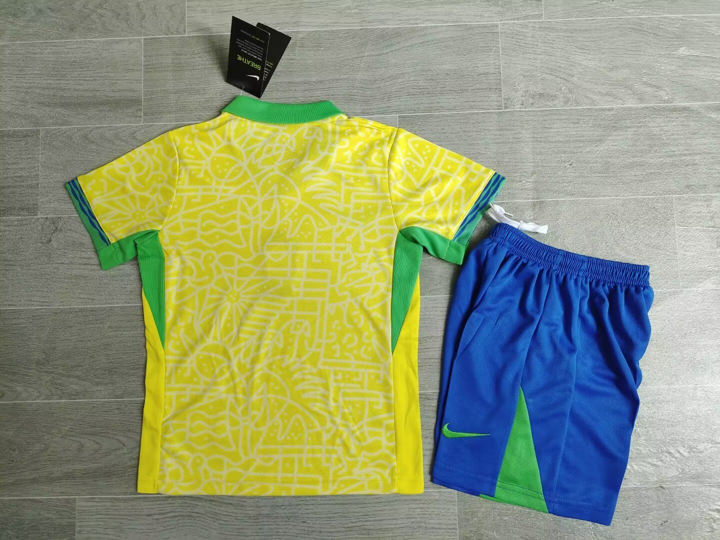 Brasil Primera Equipación Versión Niño - Imagen 2