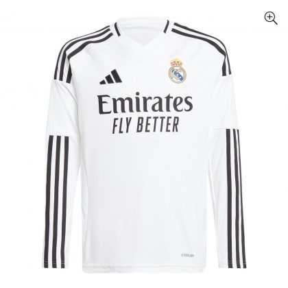 Real Madrid 24-25 Primera Equipación Manga Larga