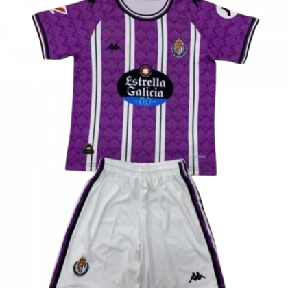 Real Valladolid CF 24-25 Primera Equipación Versión Niño