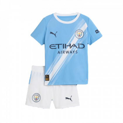 Manchester City 25-26 Primera Equipación Versión Niño