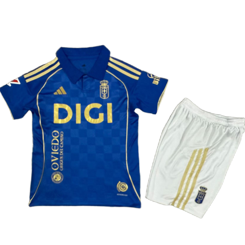 Real Oviedo 25-26 Primera Equipación Versión Niño