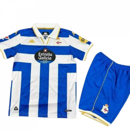 Deportivo de la Coruña 25-26 Primera Equipación Versión Niño