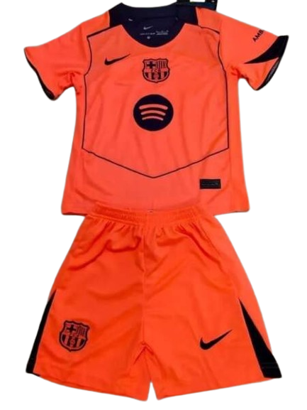FC Barcelona 25-26 Tercera Equipación Versión Niño
